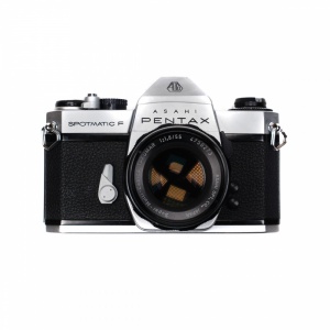 Used Pentax Spotmatic F + 55mm F1.8